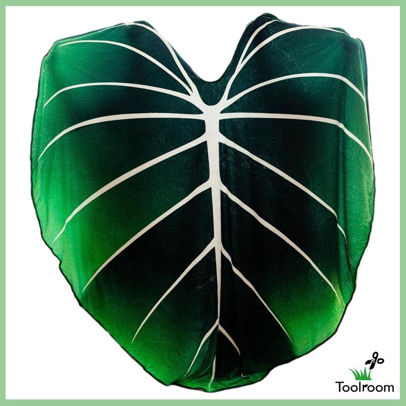 Chăn Trải Sofa Hình Lá Cọ Thân Thiện Với Da Thoải Mái