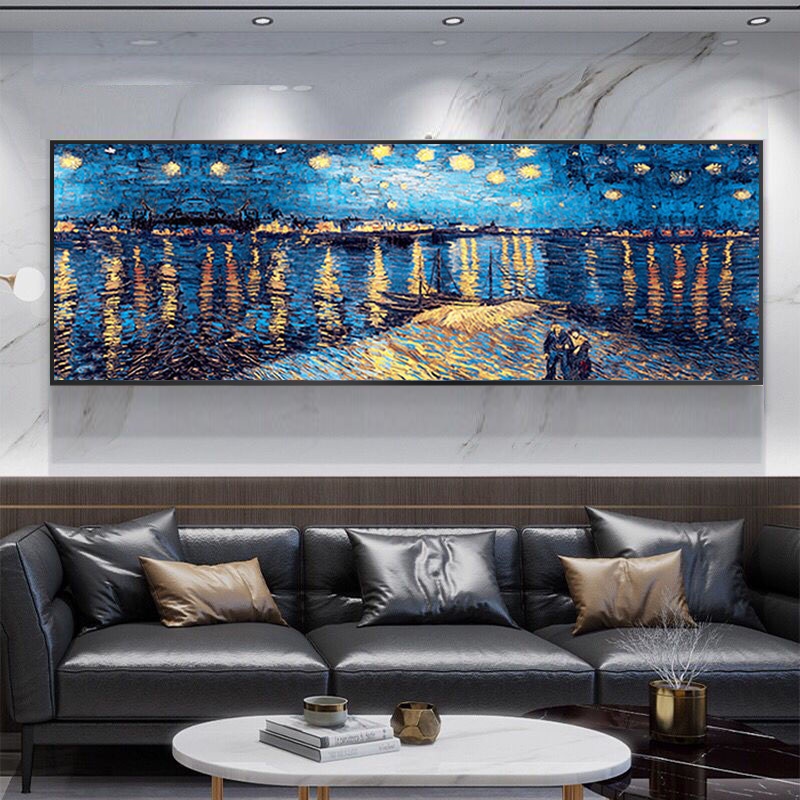 Tranh Treo Tường Trang Trí Nội Thất Hình Tranh Sơn Dầu van gogh