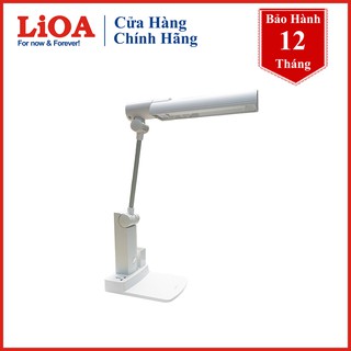 Đèn bàn khớp quay LiOA có ổ cắm đa năng và hộp đựng bút