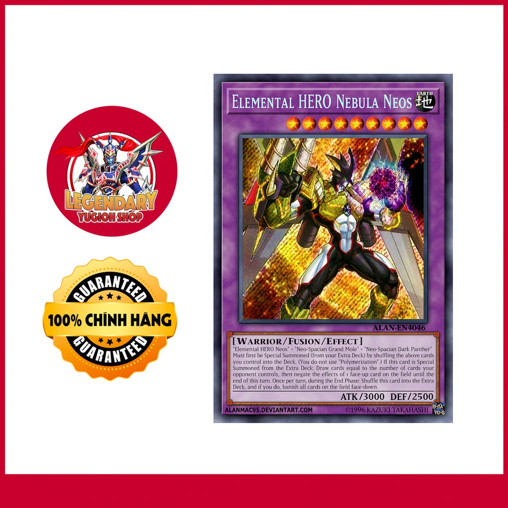 [Thẻ Bài Yugioh Chính Hãng] Elemental HERO Nebula Neos