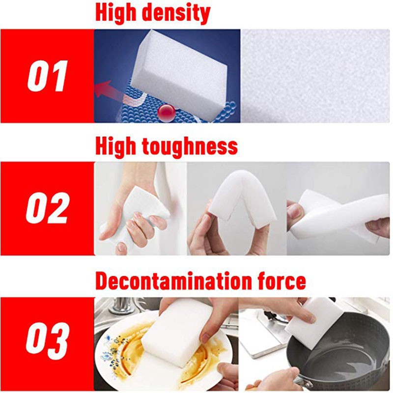 Set 10 Miếng Xốp Nano Walfos Chà Vệ Sinh 10x6x2cm