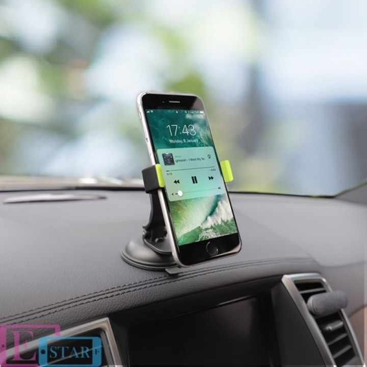 Giá đỡ điện thoại gắn trên taplo ô tô Hoco CA40, dùng cho điện thoại kích thước từ 4-6.5 inch
