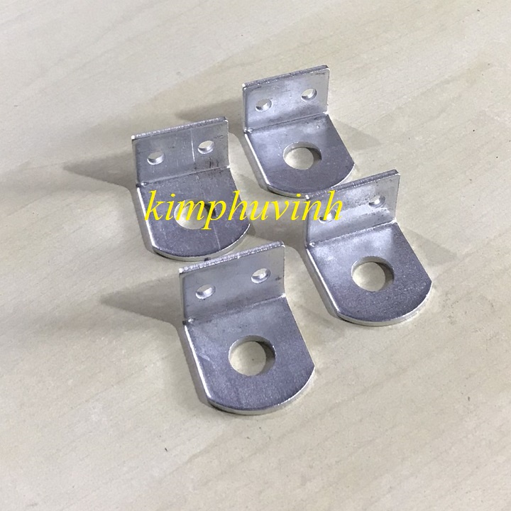 04 CÁI - BÁT KHÓA CỬA - BÁT KHÓA CỬA SẮT 2x3.5cm