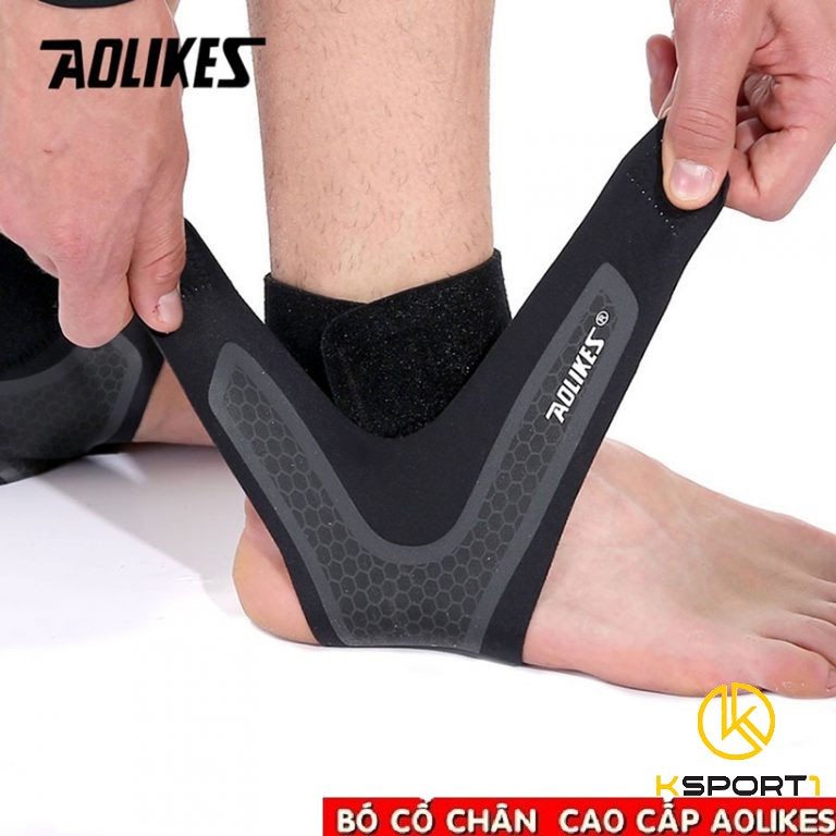 Băng Cuốn Bảo Vệ Mắt Cá Chân Chơi Thể Thao Chính Hãng Aolikes 7130 Siêu Nhẹ