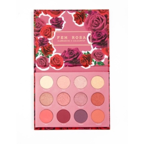 🌟 BẢNG PHẤN MẮT COLOURPOP SHE FEMxROSA PRESSED POWDER PALETTE