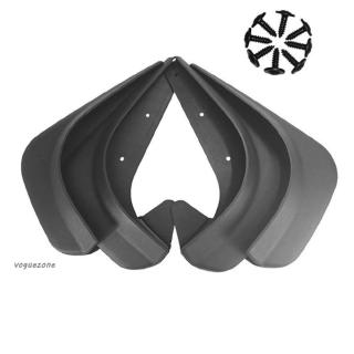 Set 4 Miếng Dán Chắn Bùn Trước Sau Cho Xe Ô Tô