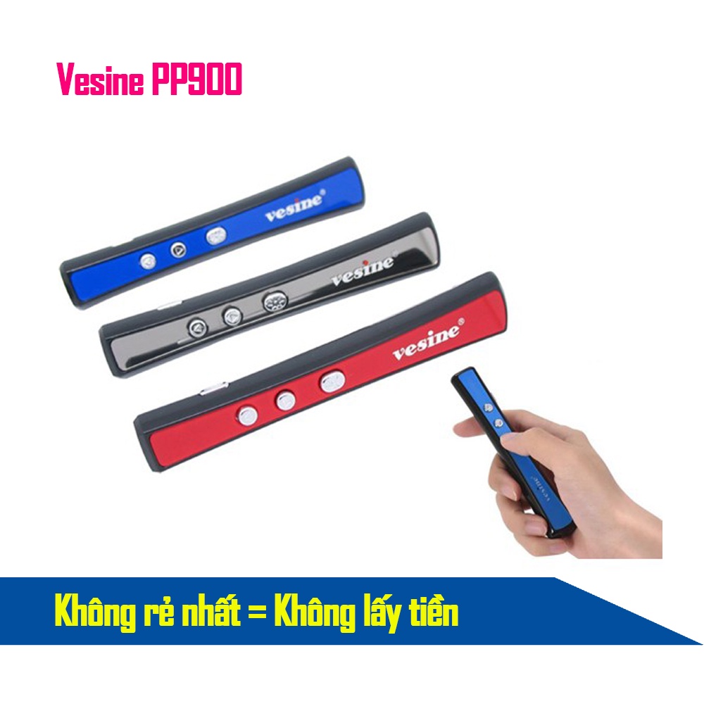 Bút trình chiếu Vesine PP900 chính hãng dễ dàng sử dụng giá rẻ bất ngờ
