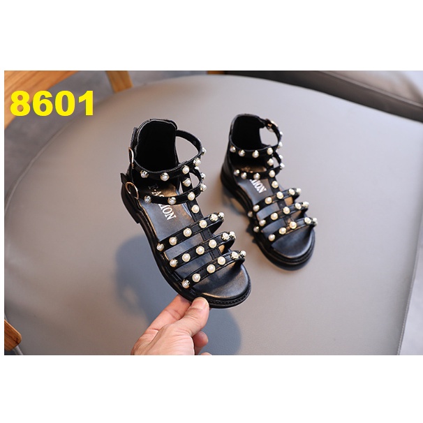 Giày Sandal chiến binh i cao cổ chất da siêu mềm êm chân cho bé gái từ 2-7tuổi