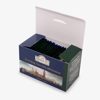 Trà buổi tối AHMAD - Ahmad Decaffeinated Evening Tea (túi lọc có bao thiếc - 20 túi/hộp)