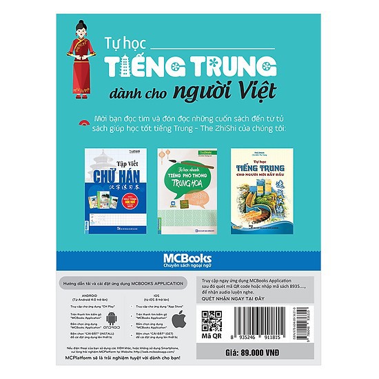 Sách - Tự Học Tiếng Trung Dành Cho Người Việt - 3760900401600