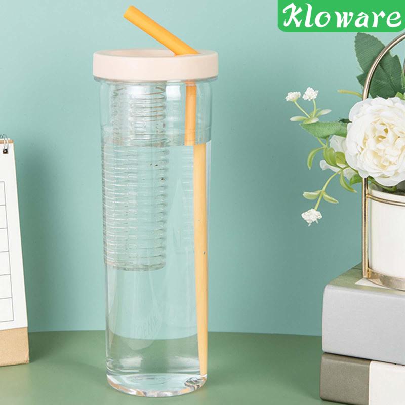 Bình Nước Thể Thao Bằng Nhựa Kèm Ống Hút Tiện Dụng