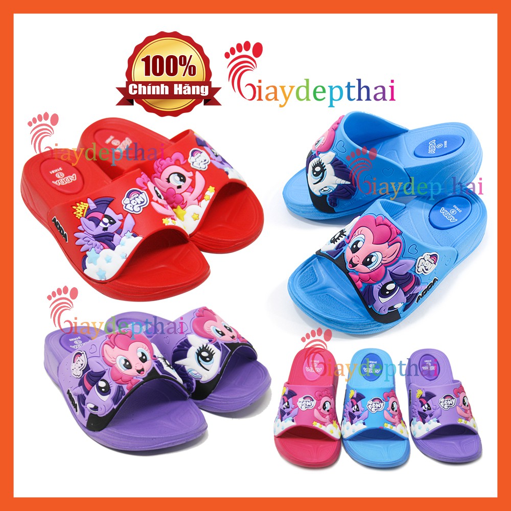 Dép cho bé gái quai ngang ngựa Pony Thái Lan Adda 31K61/31K60 (Hình ngẫu nhiên)