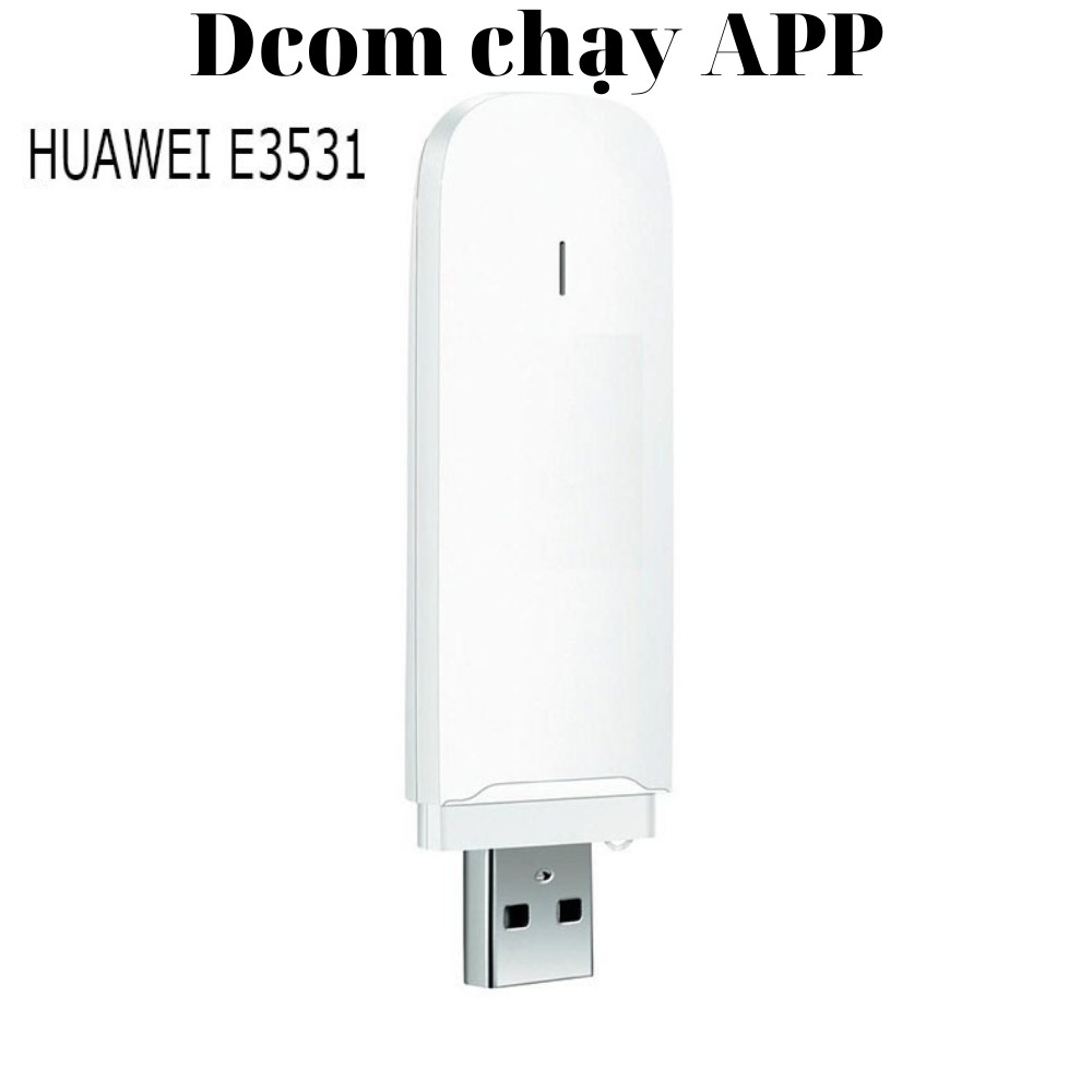 Usb dcom 3g Huawei E3531 , Dcom đổi IP- 21.6Mbps , Usb 3G đa mạng