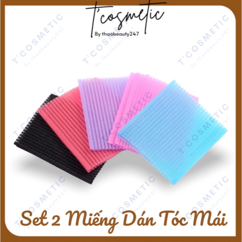 Miếng Dán Giữ Tóc Mái [Set 2 Miếng]