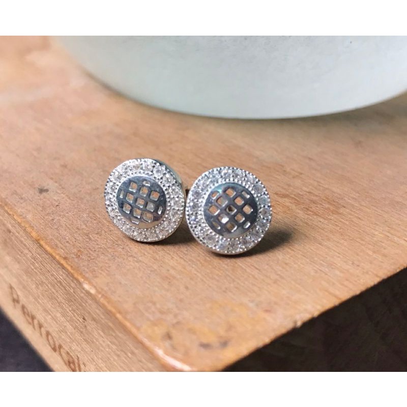 Khuyên tai nụ bạc chuẩn 925