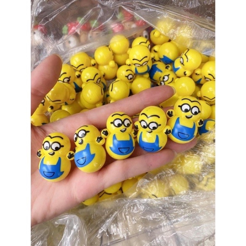 Lật đật squid game mini, đồ chơi lật đật mini doraemon cho bé cute dễ thương giá rẻ