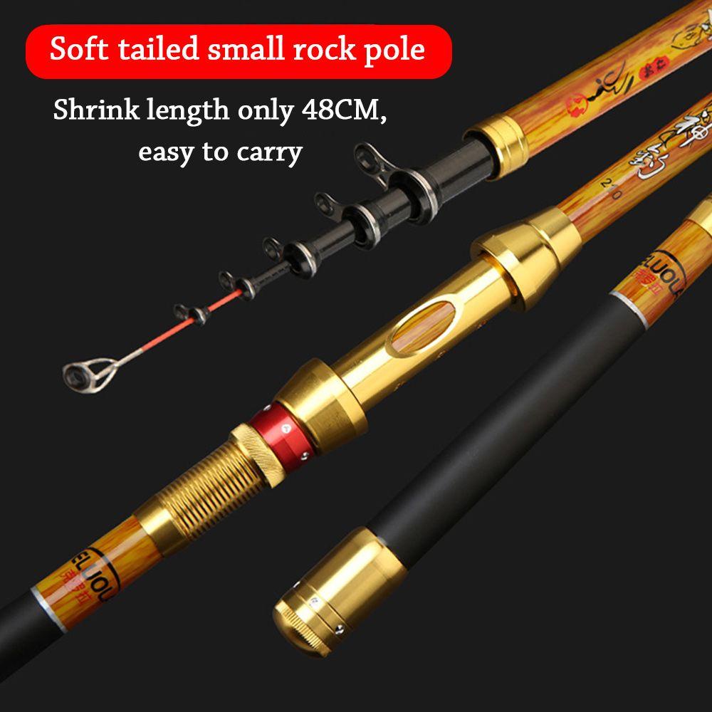 MUVAKO Cần Câu Cá Siêu Nhẹ Dễ Điều Chỉnh Mang Đi Tiện Dụng