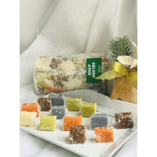 KẸO DỪA SÁP PHỦ DỪA HOA TUYẾT Đặc Sản Bến Tre