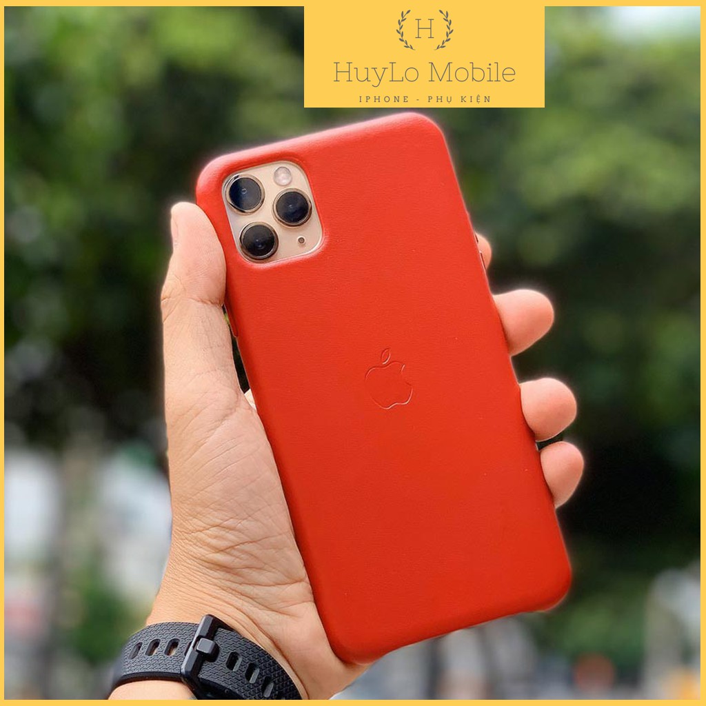 Ốp Da Cao Cấp Apple Leather Case Cho iPhone 11 Pro/11 Pro Max | BigBuy360 - bigbuy360.vn
