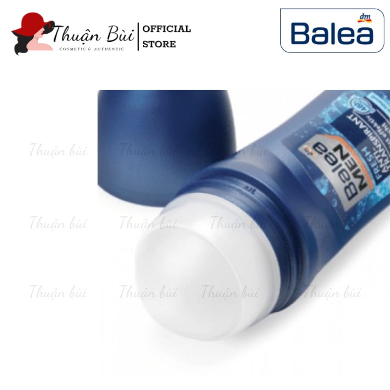 Lăn Khử Mùi Balea Lăn Nách Nam Nữ Đức Ngăn Mồ Hôi 48h, Khử Mùi 24h Lọ 50ml