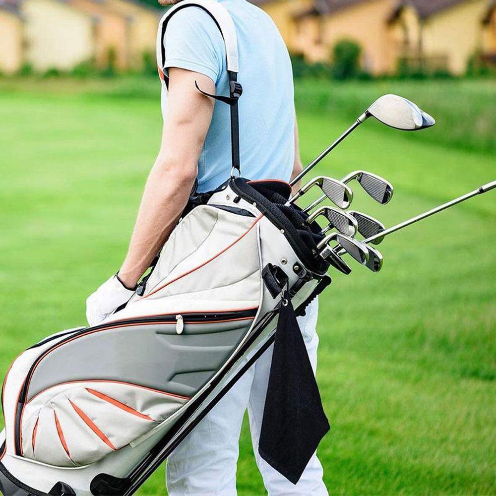Khăn Lau Gậy Đánh Golf Kèm Móc Kích Thước 32 * 40cm Tiện Dụng