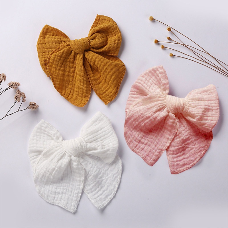 Kẹp Tóc Đính Nơ Phong Cách Hồi Giáo Dễ Thương Cho Bé Gái