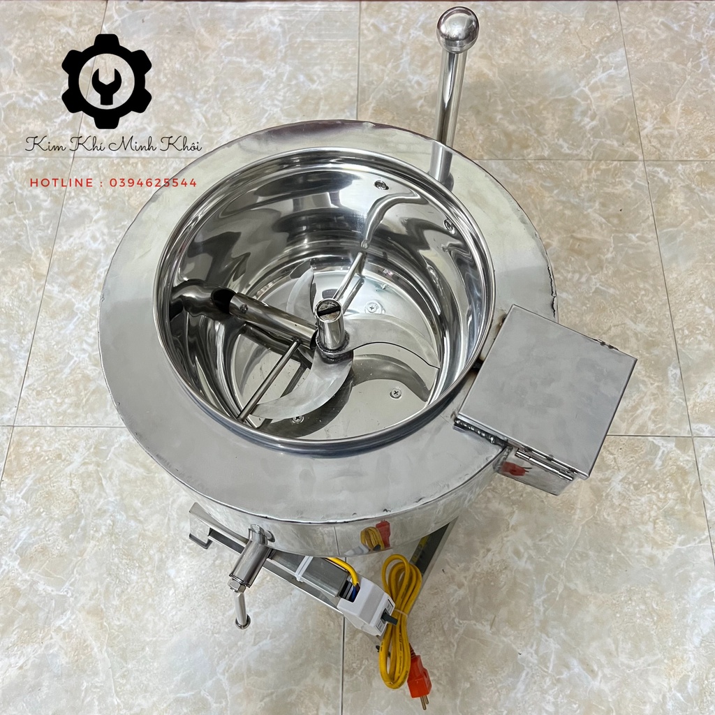 Máy xay giò chả, xúc xích công nghiệp 3KG, Máy xay đa năng có khay đá mô tơ Toàn Phát dây đồng 2.2KW