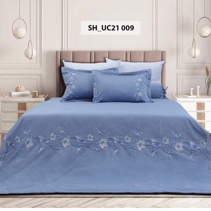 Bộ chăn ga gối cao cấp Sông Hồng UC21 009