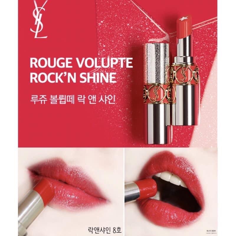 Ysl shine Rock n Red 08