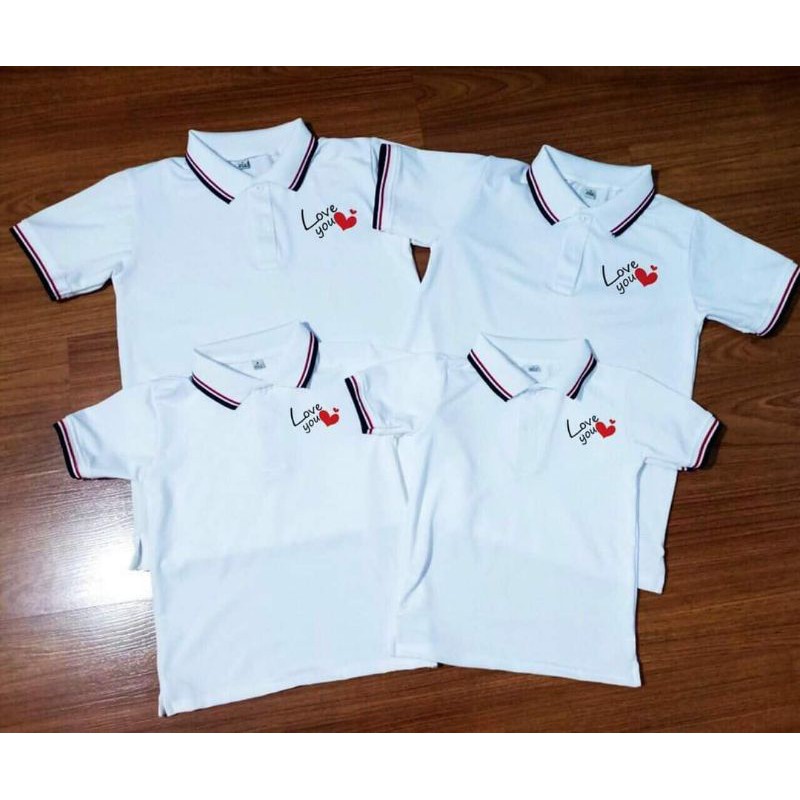 Áo gia đình POLO WE ARE FAMILY  chất đẹp có áo big size