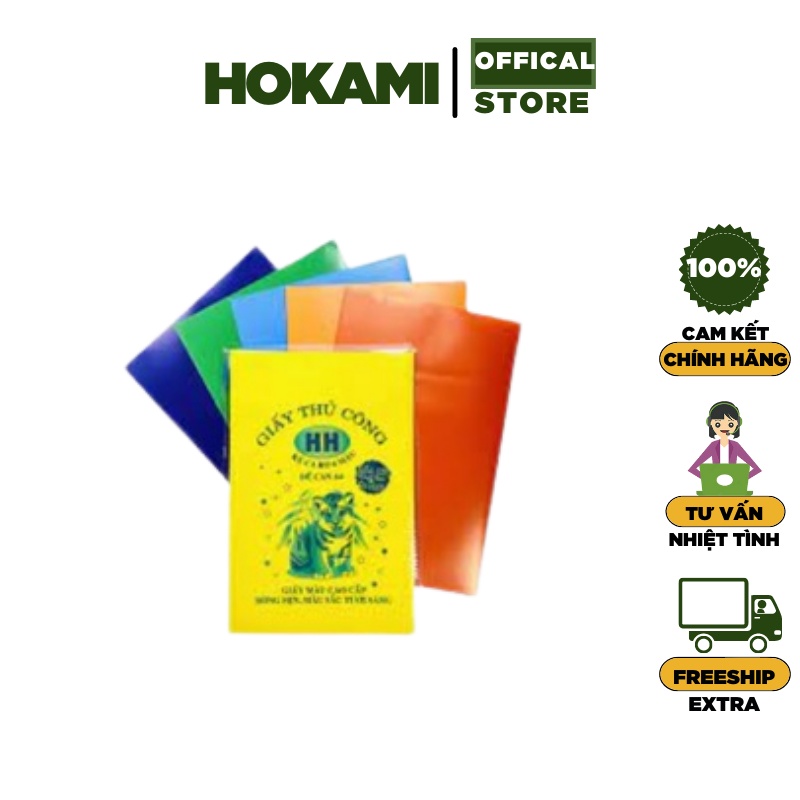 Thếp Giấy thủ công không có decan A4 , A5 , A6 - van phong pham HOKAMI STORE