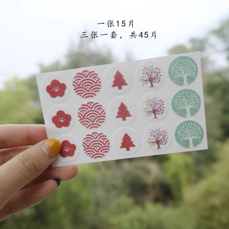 Set 45 Miếng Dán Tinh Dầu Thơm Không Mùi Tiện Dụng