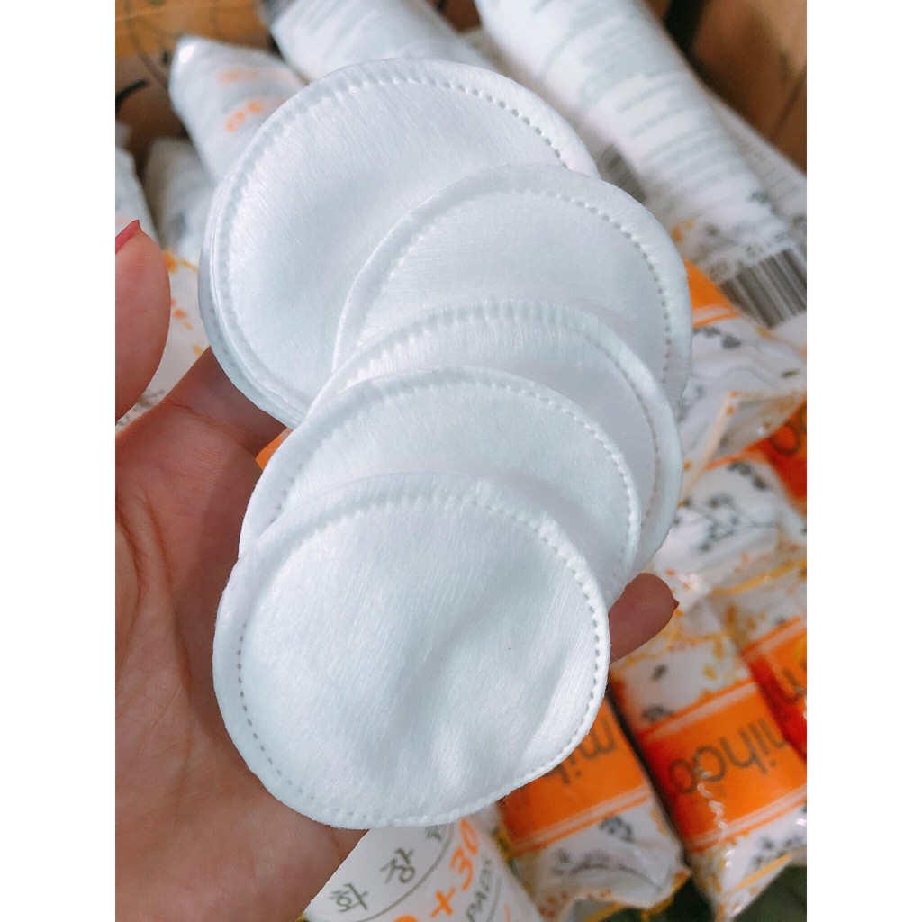 BÔNG TẨY TRANG MIHOO KOKIMI CHÍNH HÃNG 150 200 Miếng