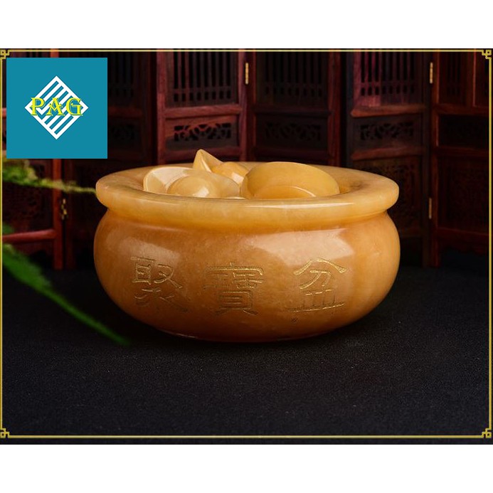 BÁT TỤ BẢO ĐÁ NGỌC HOÀNG LONG