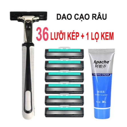 Dao cạo râu 36 lưỡi kép .