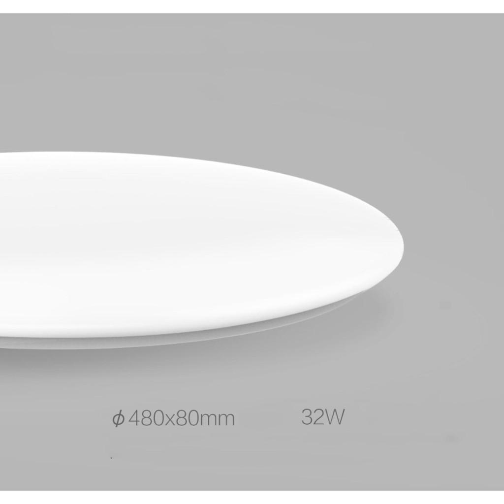 Đèn ốp trần ánh sao Xiaomi Yeelight tròn, 480mm, tuỳ chỉnh nhiệt độ màu ánh sáng qua App, YLXD42YL