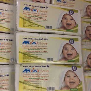 [XẢ KHO] Khăn vải khô đa năng siêu mềm BaBy Hiền Trang 300 Tờ