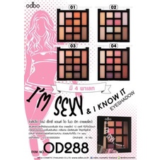 Phấn mắt Odbo I'm Sexy &amp; I Know It EyeShadow OD288 (MÀU NO.2)