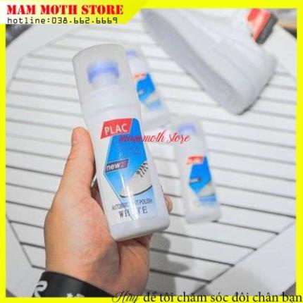 Nước Vệ Sinh Giày Plac MINSU 100ml Đầu Cọ Làm Sạch Giày Đánh Bay Vết Bẩn,Vết Ố Vàng Mà Không Cần Giặt