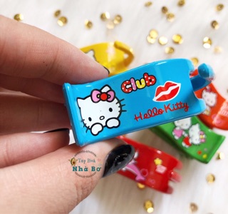 KẸP TÓC CÀNG CUA 3 RĂNG HÌNH KITTY HÀNG CAO CẤP