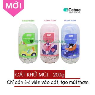 Hạt Khử Mùi Cát Vệ Sinh Cho Mèo Cature 200g