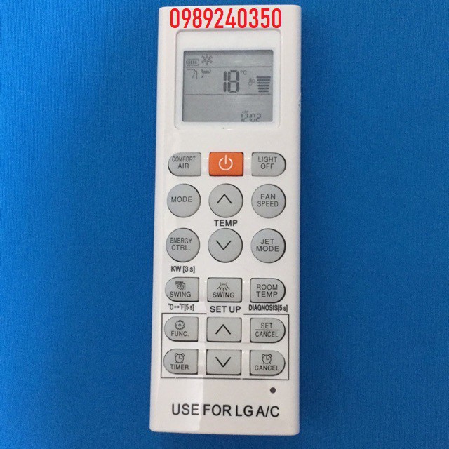 Điều khiển remote điều hòa máy lạnh LG