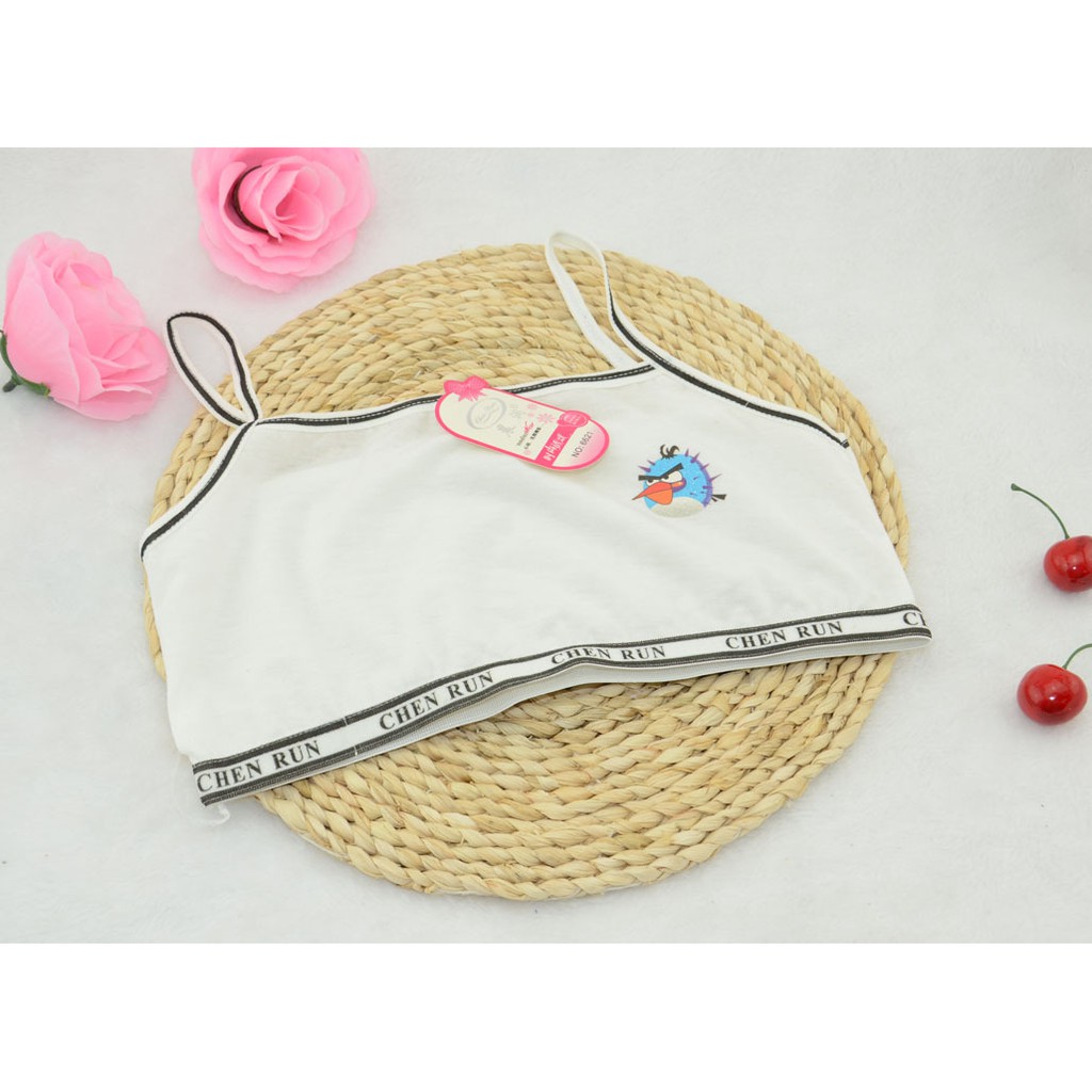 Áo ngực thể thao cotton dành cho bé gái