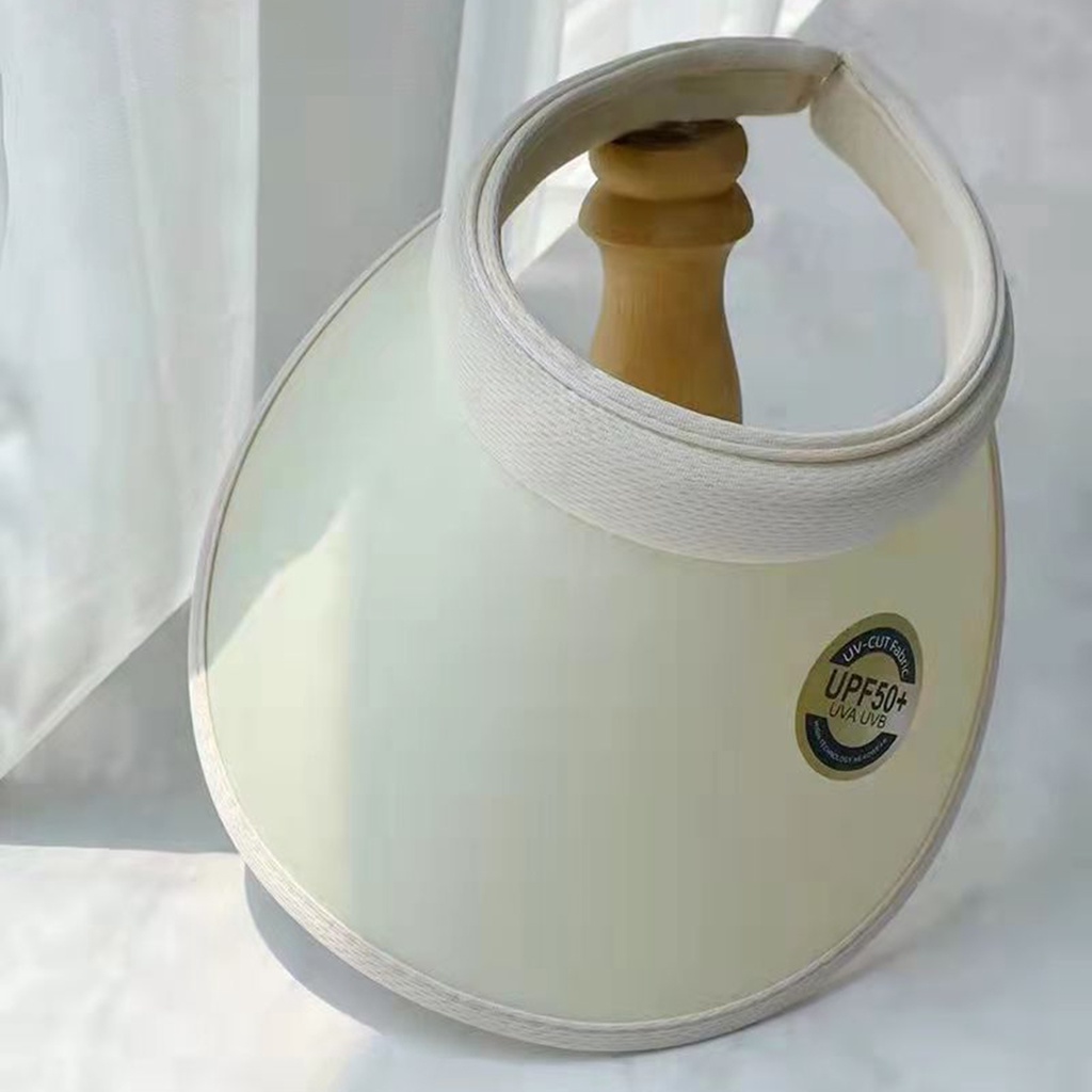 Mũ Rộng Vành Chống Nắng / Tia UV Bằng Nhựa Thời Trang Cho Nữ