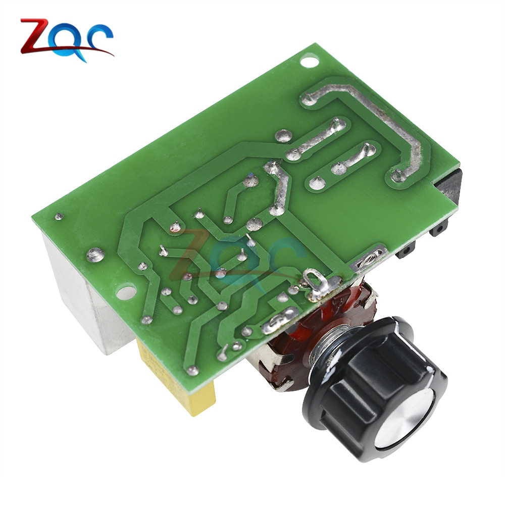Thiết bị điều chỉnh tốc độ động cơ Dimmer 4000W 0-220V AC SCR chất lượng cao