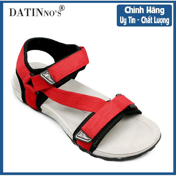 Giày Sandal Nam Quai Ngang Thời Trang DATINNOS (BẢO HÀNH CHÍNH HÃNG 12 THÁNG ĐƯỢC ĐỔI SIZE)  SDDN103 Đen Xanh Đỏ Xám Rêu