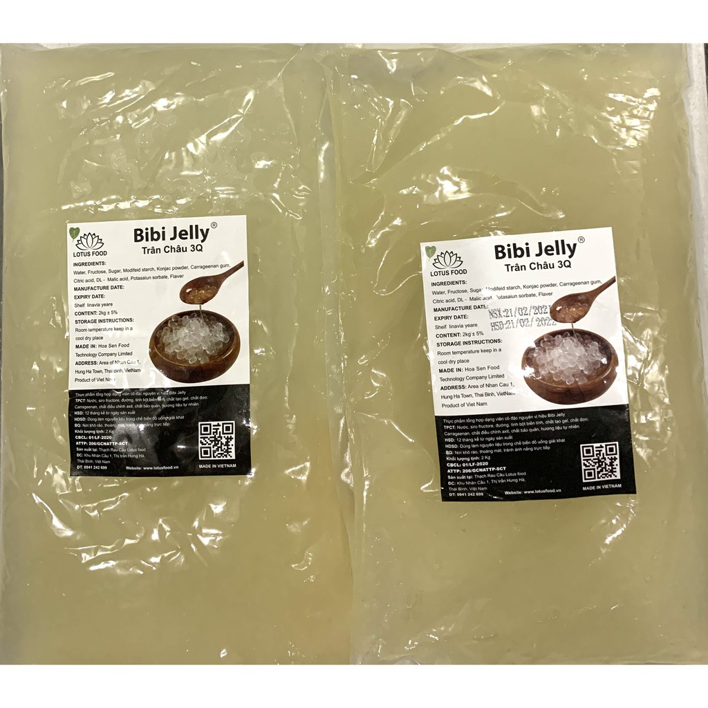 Thạch Trân Châu 3Q BiBi Jelly Việt Nam 2kg