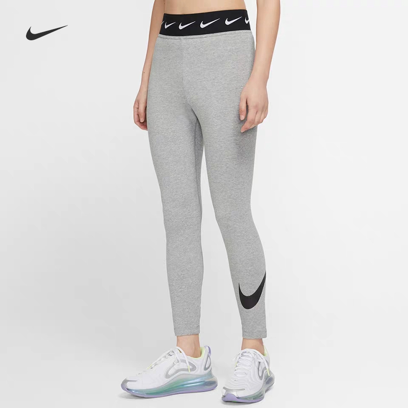 Quần legging thể thao Nike chất vải cotton thoải mái năng động cho nữ