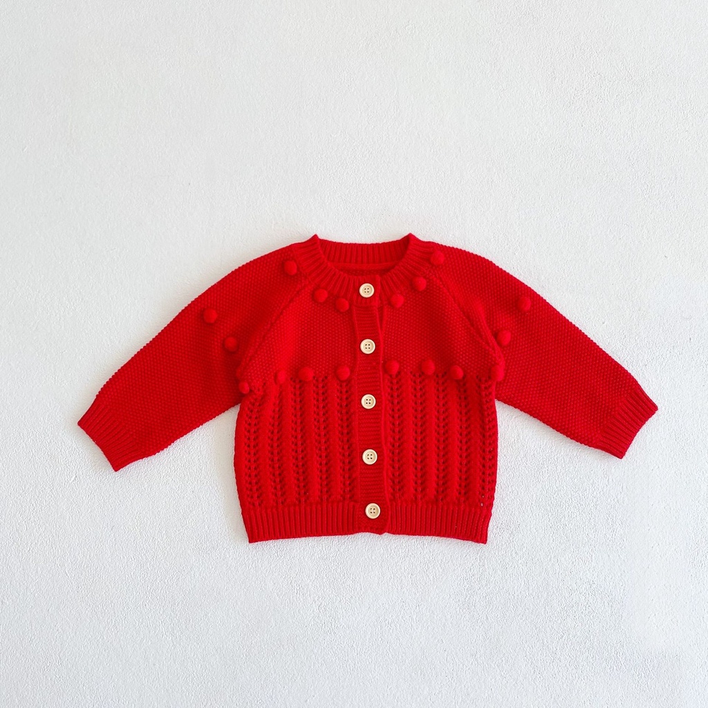 Áo khoác cardigan hoặc Áo liền quần màu trơn thời trang cho bé gái