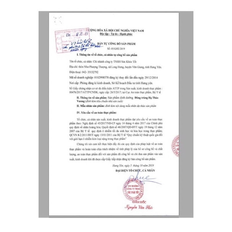 ( Mua 5 Tặng1 ) Hạ Thảo Vương - Sự Lựa Chọn Hoàn Hảo Dành Cho Người Kém Ăn, Ngủ Người Đang Điều Trị Bệnh, Người Già Yếu | BigBuy360 - bigbuy360.vn